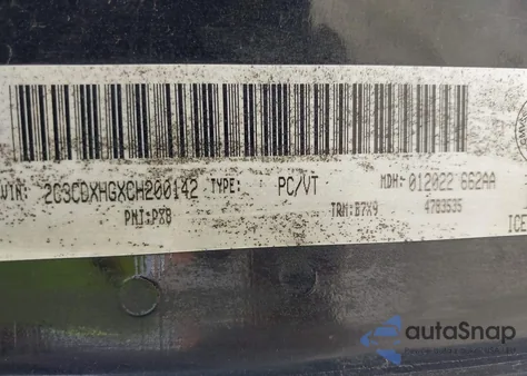 2012 Dodge Charger Sxt from USA, damaged, VIN 2C3CDXHGXCH200142